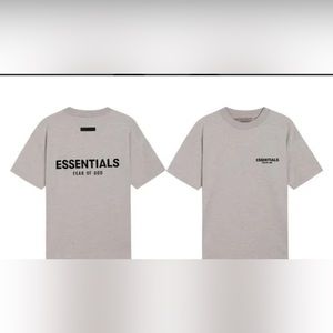 NWOT essentials youth grey tshirt size 10 fear of god.